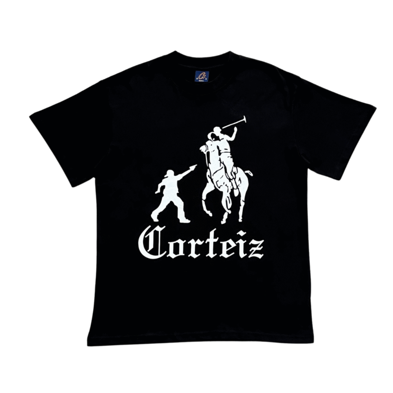 Corteiz Jack Boys Tshirt Black