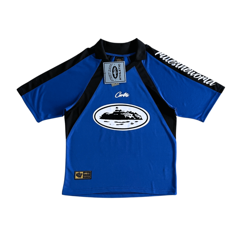 Corteiz Panel Jersey Blue