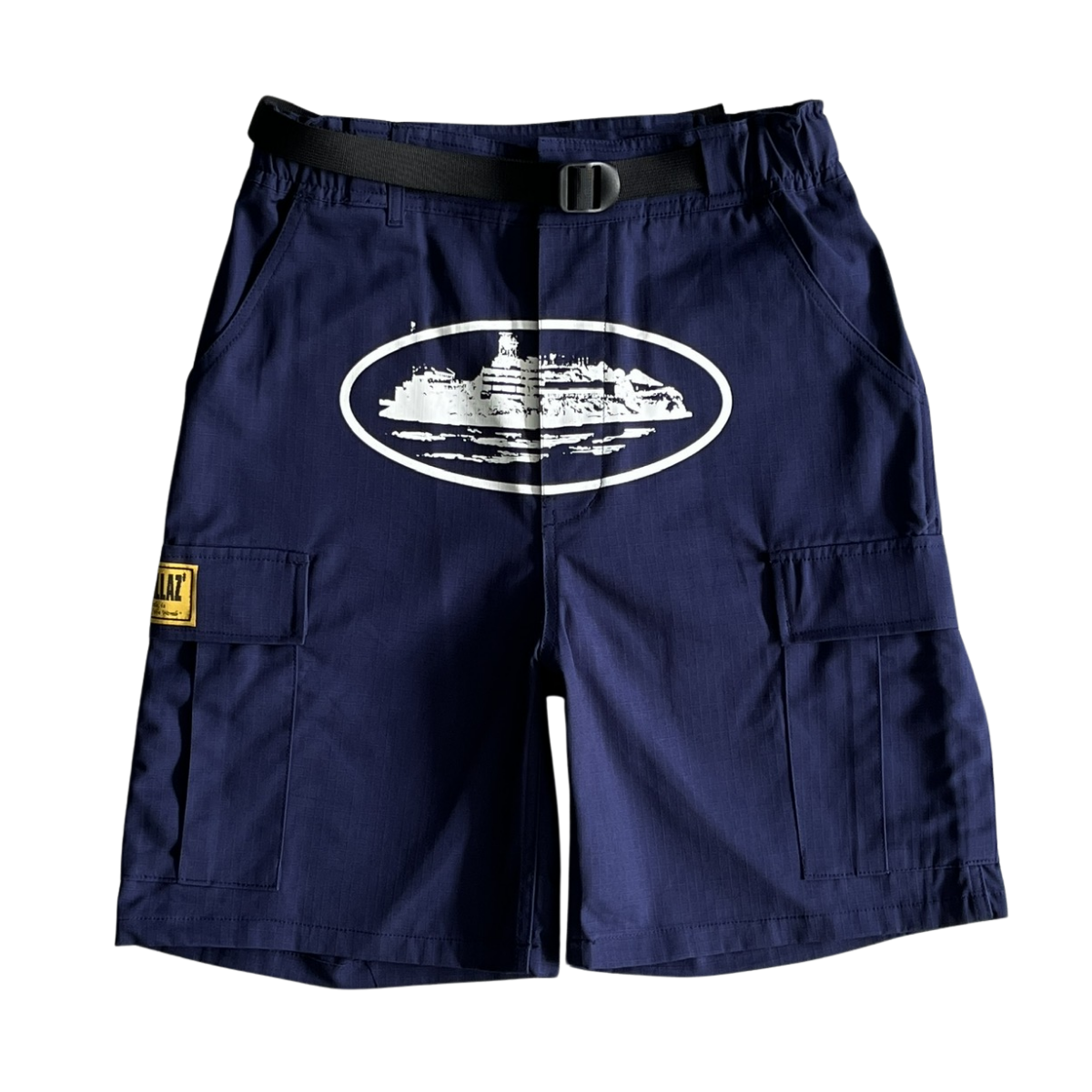 Corteiz Navy Cargo Shorts