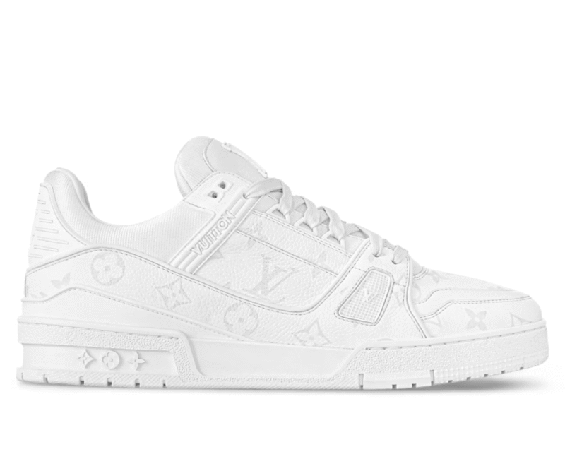 Louis Vuitton LV Trainer Sneaker All White