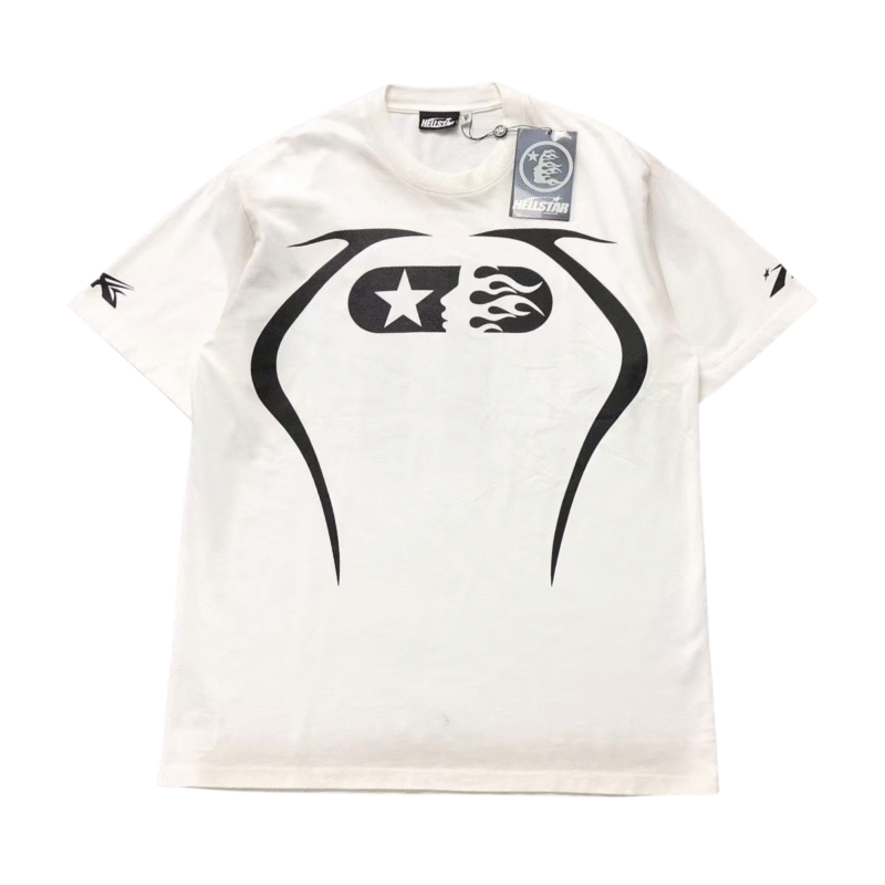 Hellstar Warm Up Tshirt White