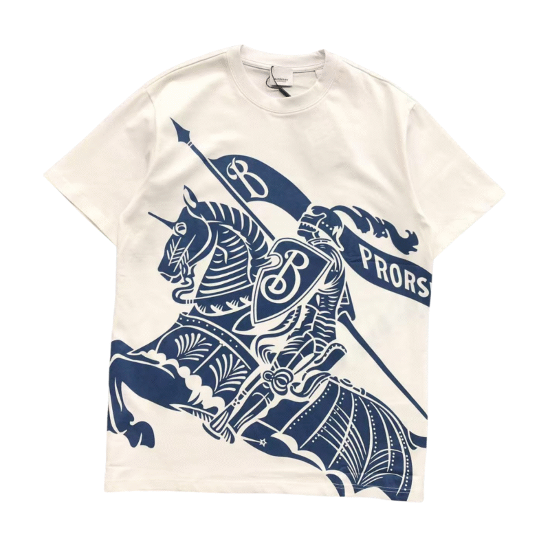 Burberry Tshirt White Navy