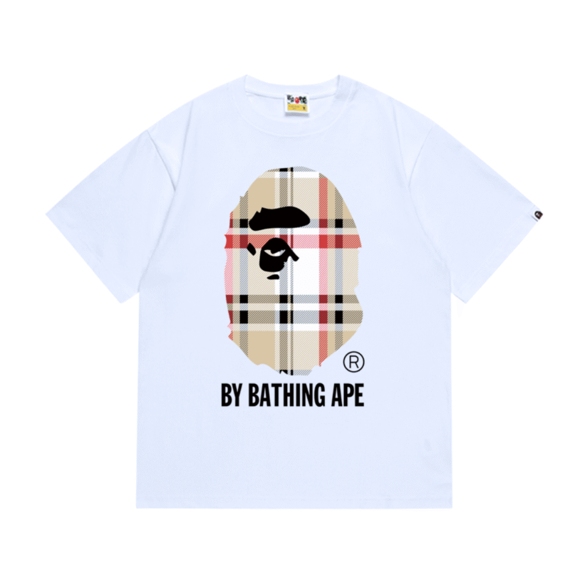 Bape x Burberry White Tshirt
