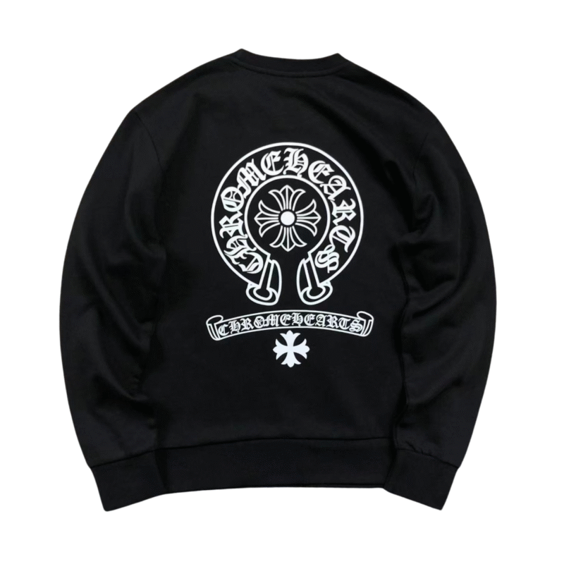 Chrome Hearts Back Logo Sweatshirt Black