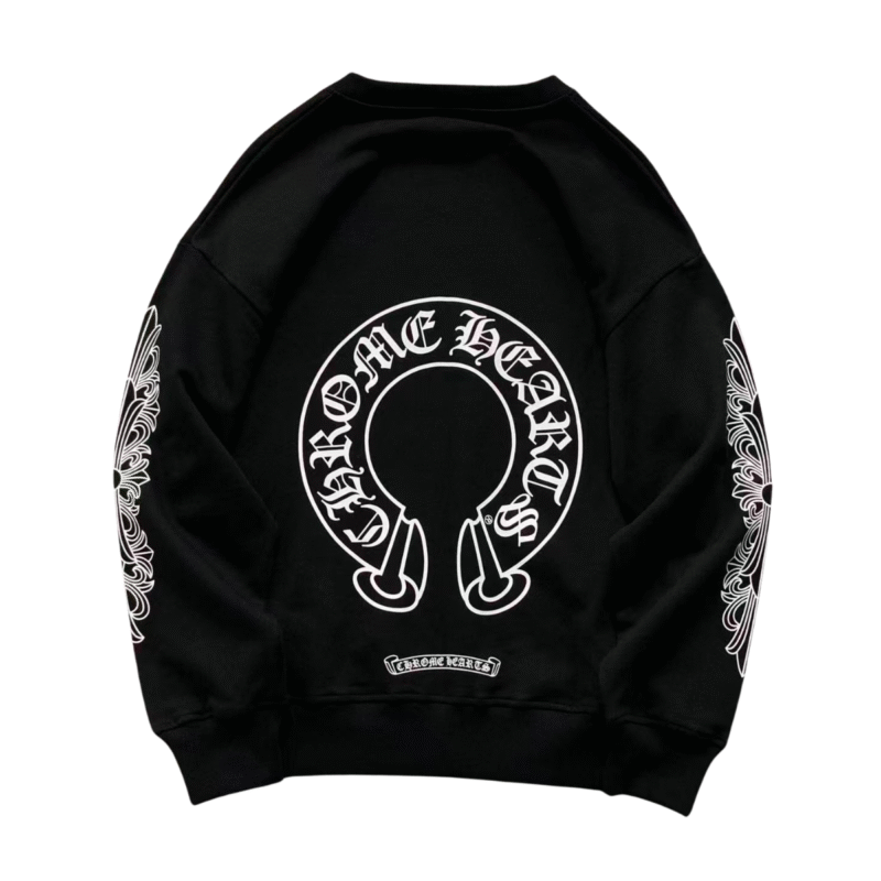 Chrome Hearts Back Logo Sweatshirt Black