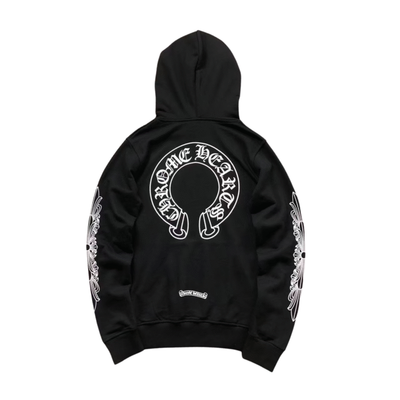 Chrome Hearts Logo Hoodie Black