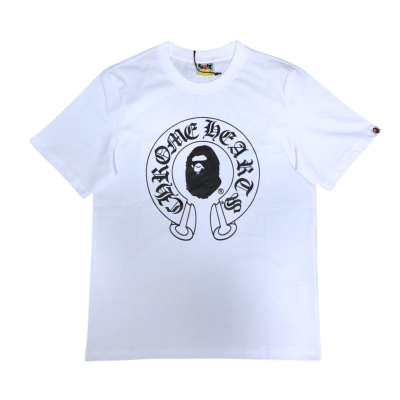 Chrome Hearts x Bape Baby Milo White