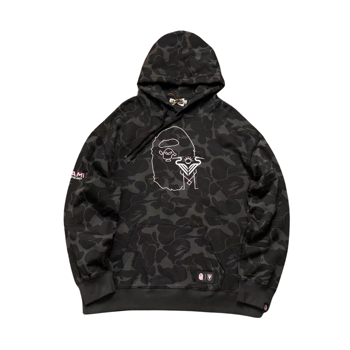 Bape Miami Black Hoodie