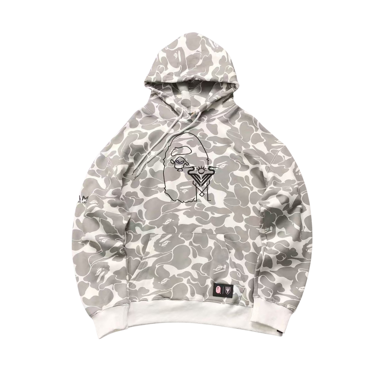 Bape Miami Grey Hoodie