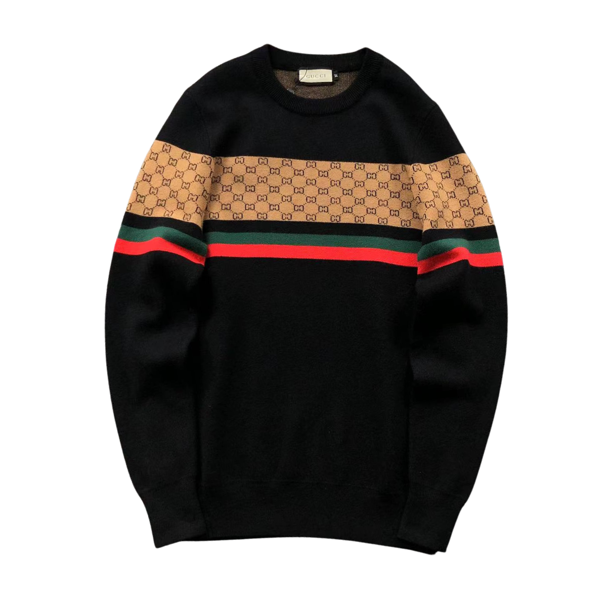 Gucci Pattern Logo Knit Sweater