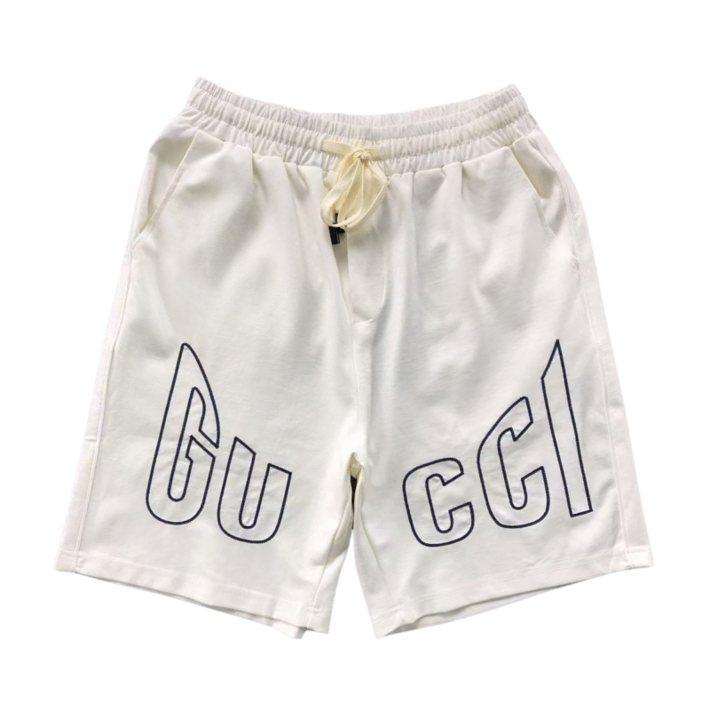Gucci Logo Shorts White