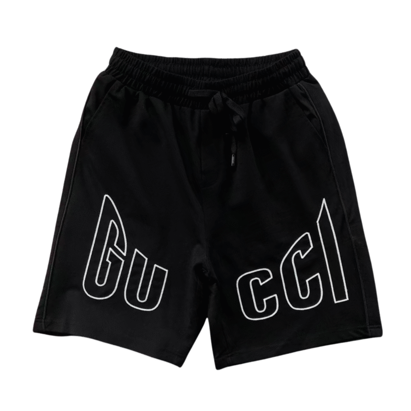 Gucci Logo Shorts Black