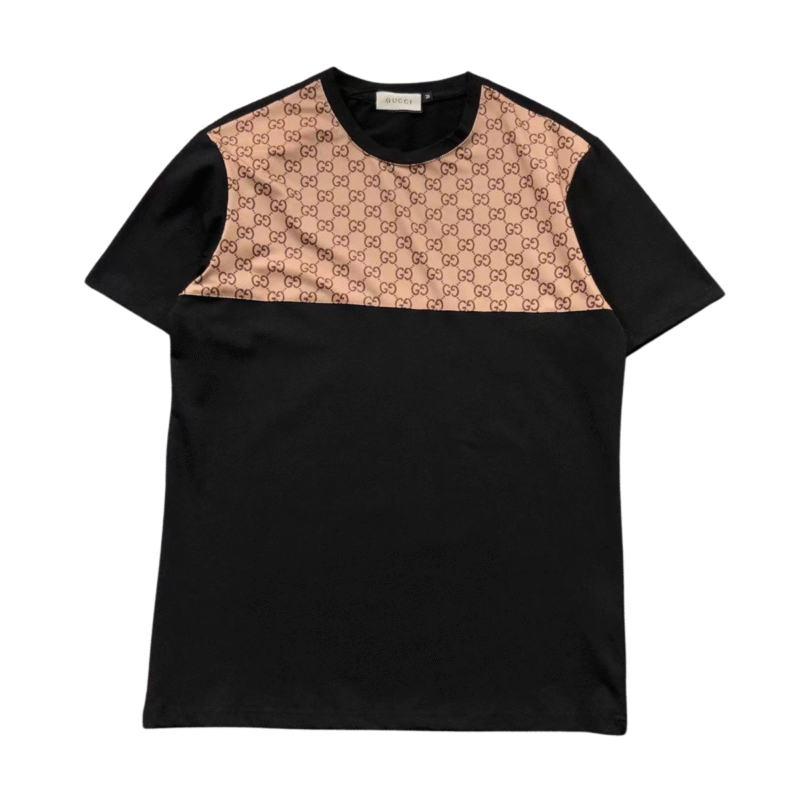 Gucci Logo Print Tshirt Black