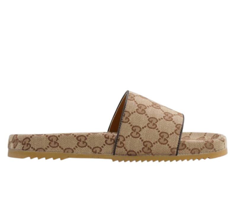Gucci Logo Pattern Slide