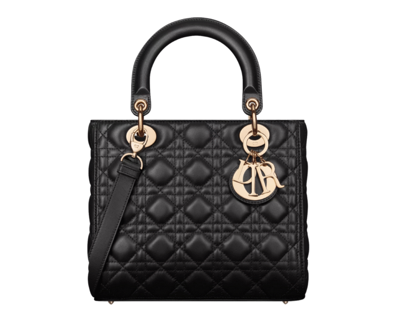 Dior Medium Lady Bag Black