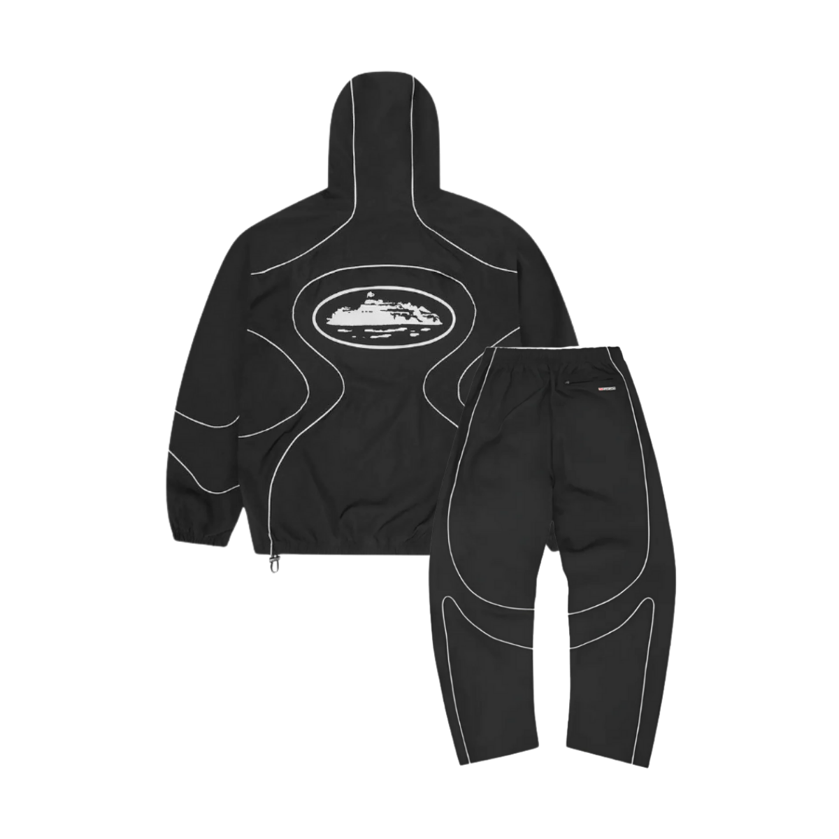 Nike x Corteiz Reflective Black Tracksuit - Image 4