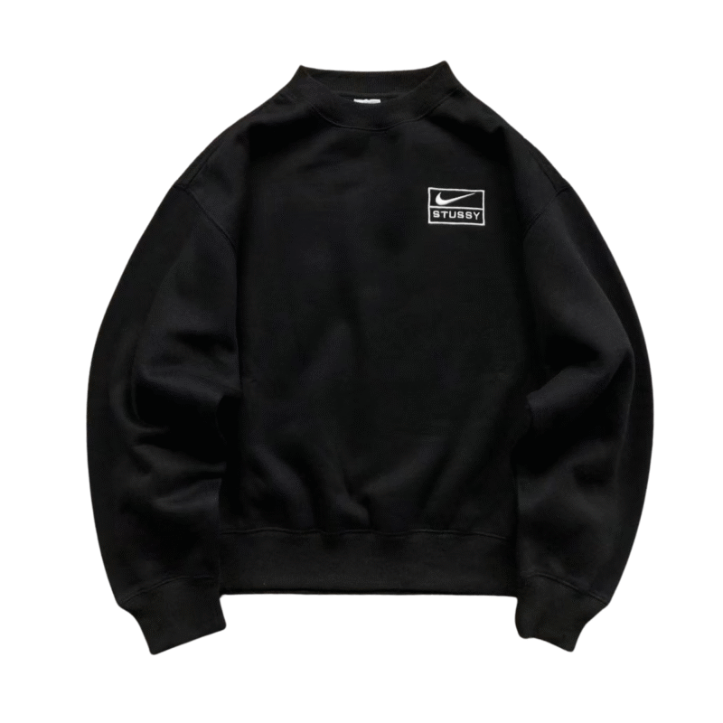 Nike x Stussy Sweatshirt Fleece Black