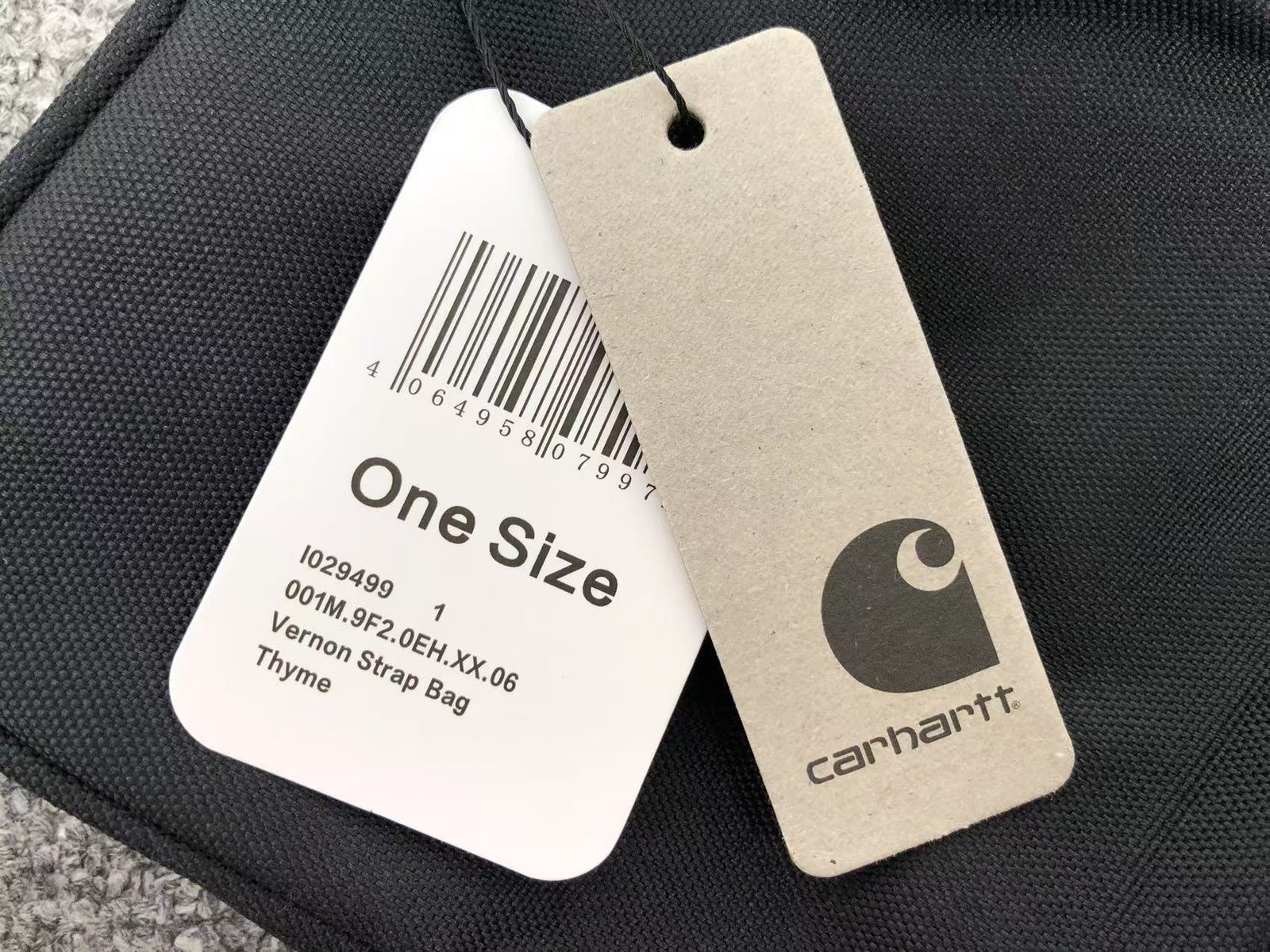 Carhartt Wip Essentials Small Bag Black - Image 17