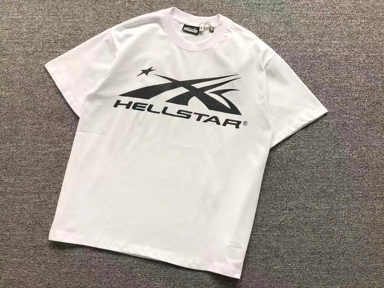 Hellstar Logo Tshirt White - Image 2