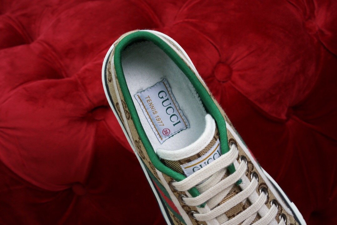 Gucci Tennis Logo Pattern Sneaker - Image 2