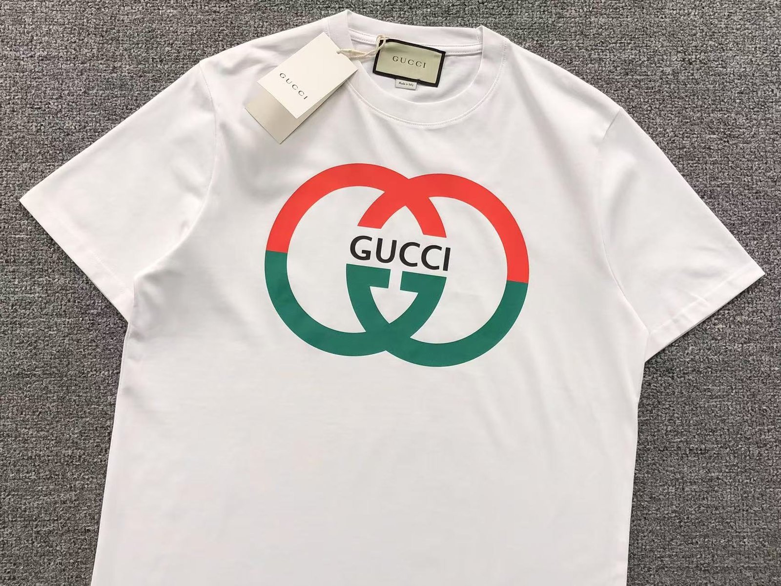 Gucci Logo Tshirt White - Image 2