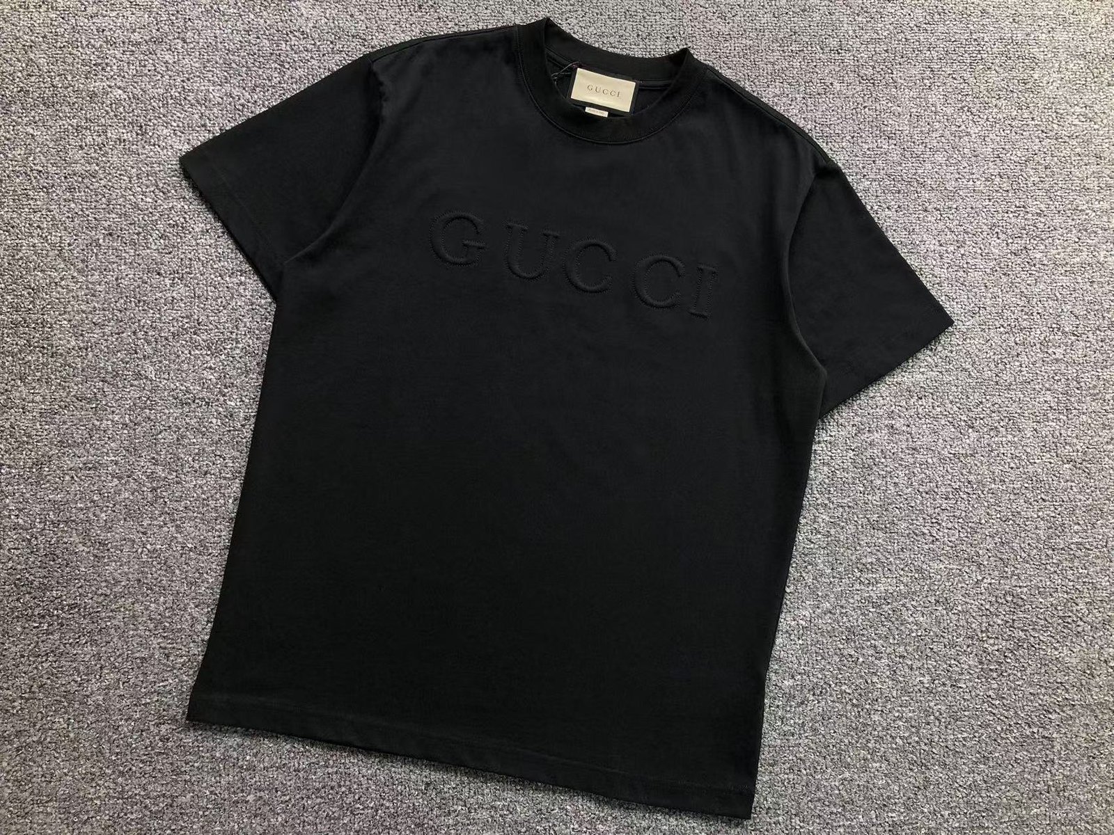 Gucci Logo Tshirt Black - Image 2