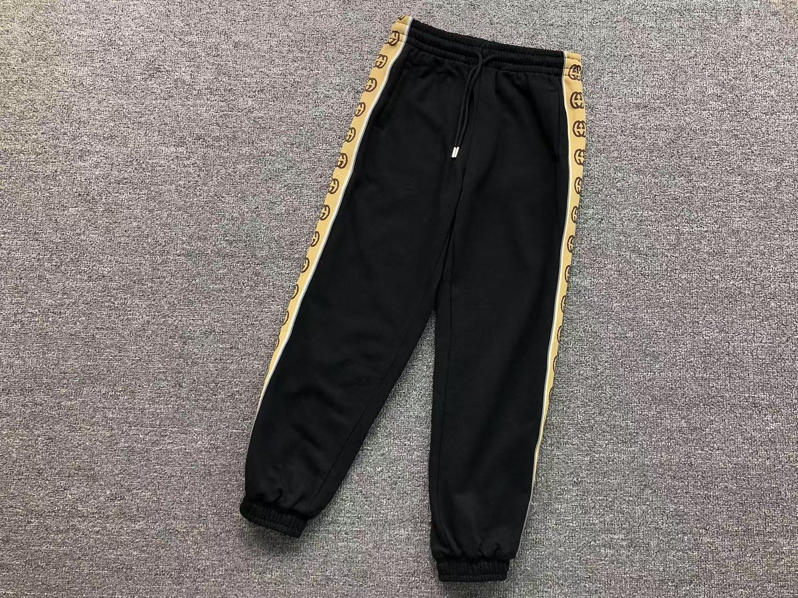 Gucci Logo Track Pants Black - Image 2