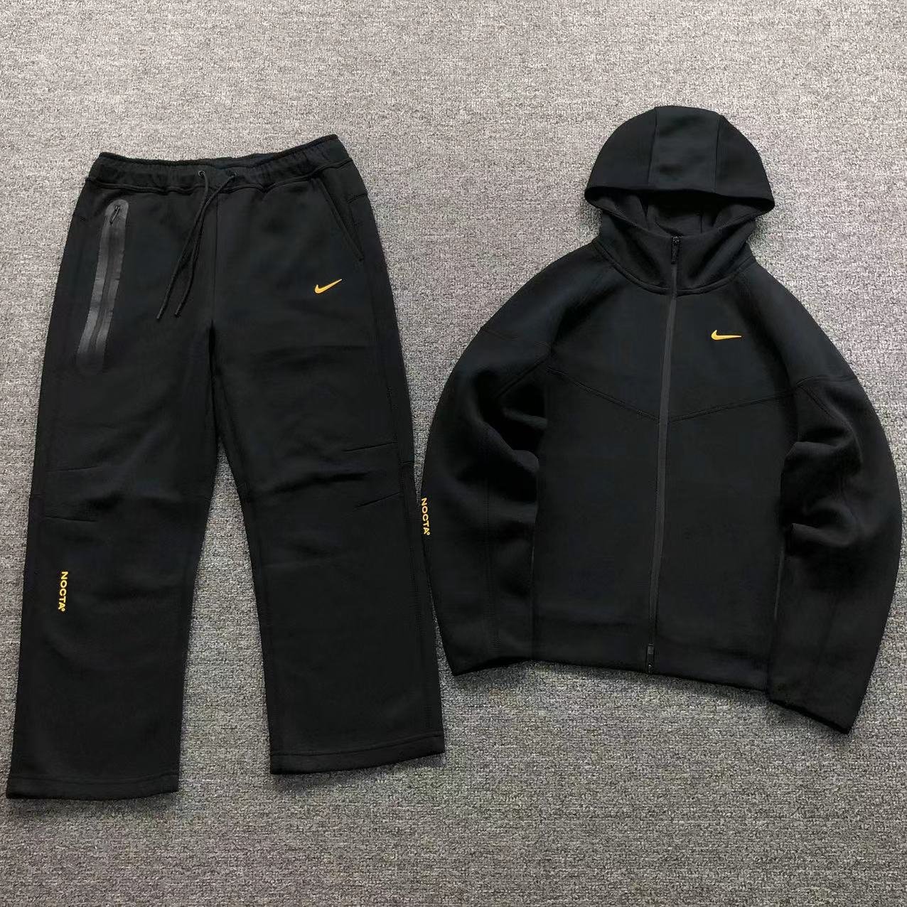Nike x Nocta Tech Fleece Black - Image 2