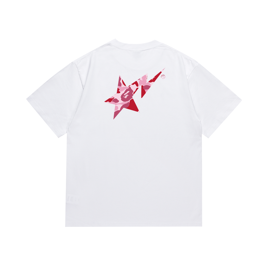 Bape Sta Tshirt White Pink - Image 2