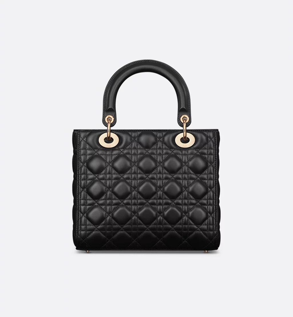 Dior Medium Lady Bag Black - Image 2