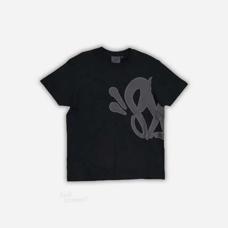 Syna World T-Shirt & Shorts Set Black Grey - Image 2