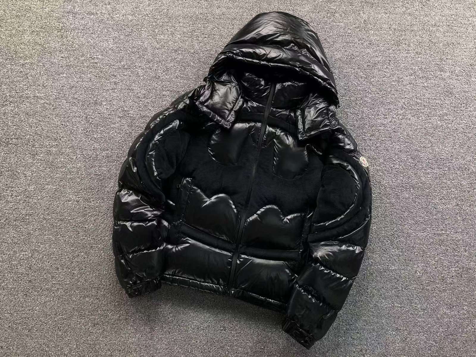 Moncler Batman Puffer Jacket Black - Image 2