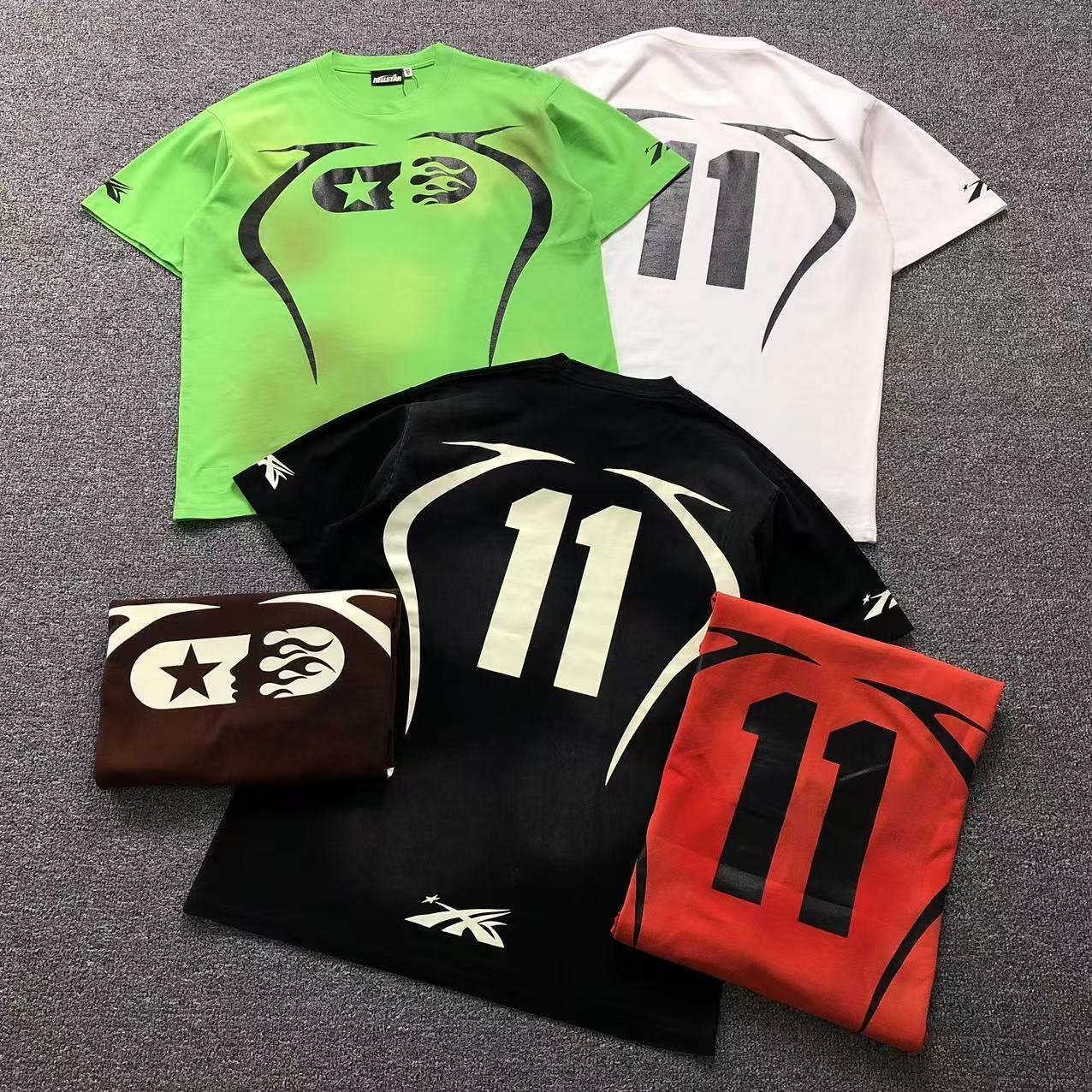 Hellstar Warm Up Tshirt White - Image 2