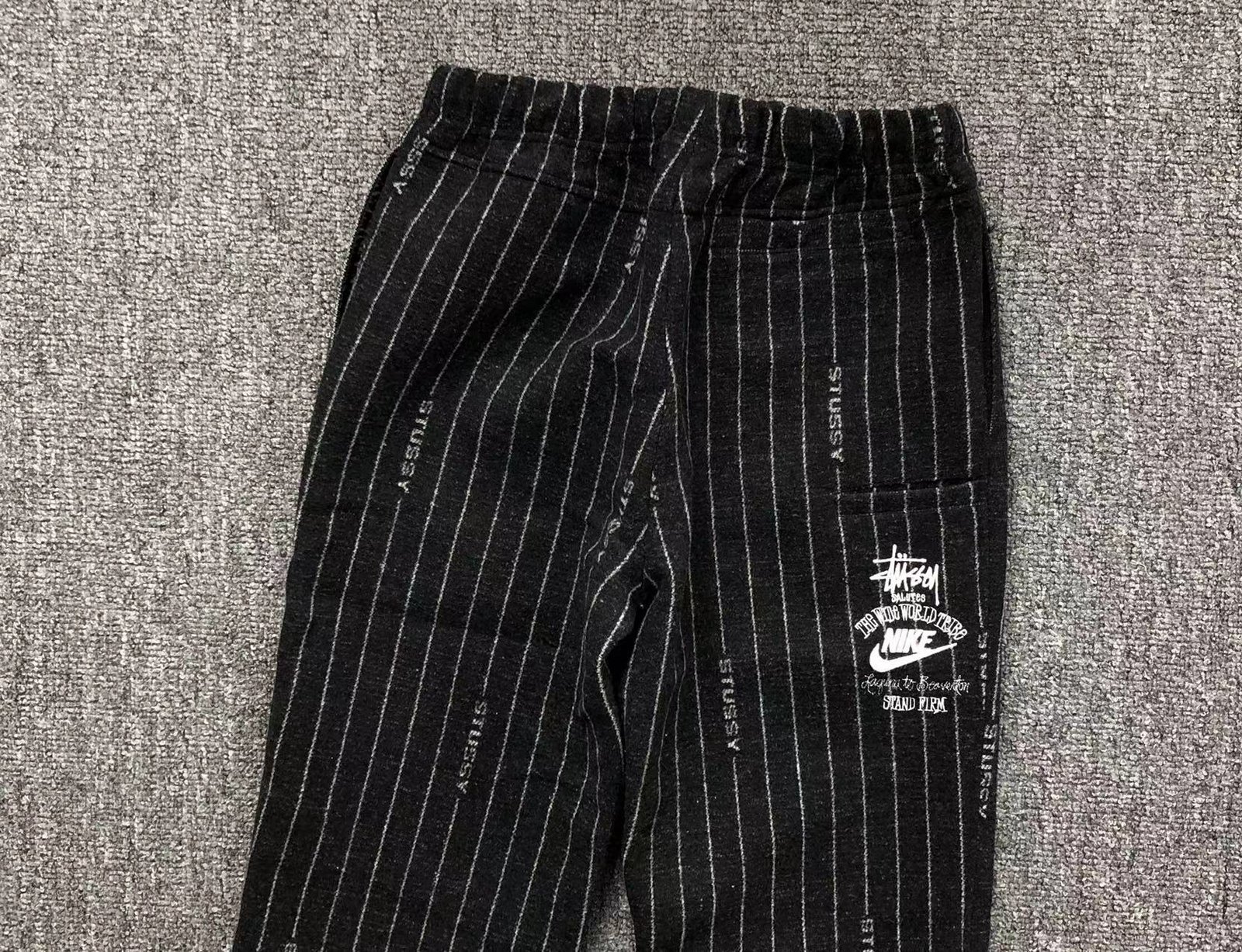 Nike x Stussy Stripe Wool Pant - Image 2