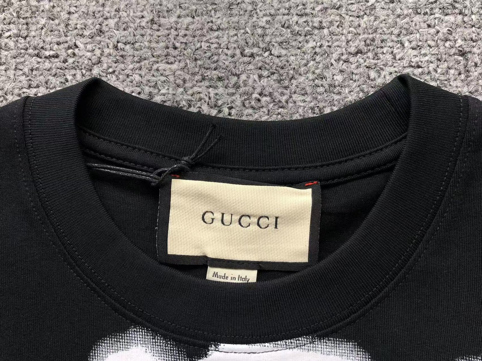 Gucci x Balenciaga Tshirt Black - Image 3