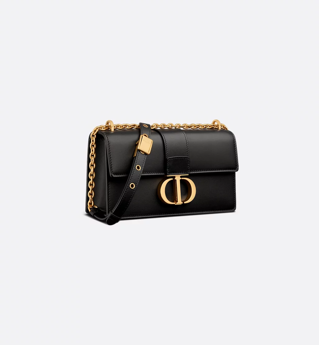 Dior 30 Montaigne Bag Black - Image 3