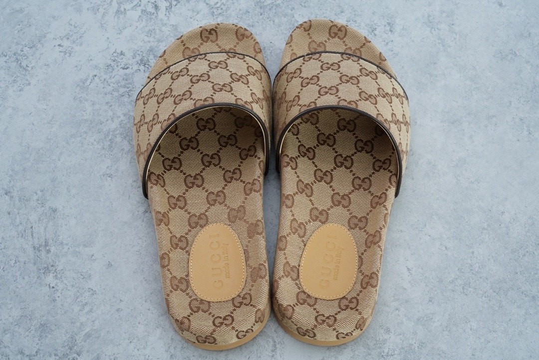 Gucci Logo Pattern Slide - Image 3