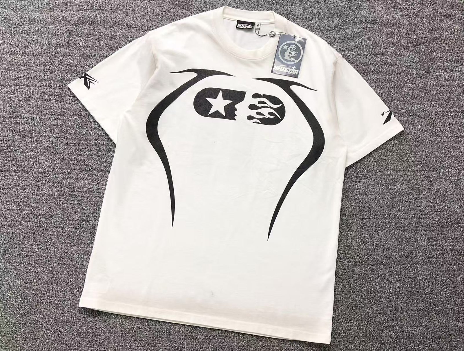 Hellstar Warm Up Tshirt White - Image 3