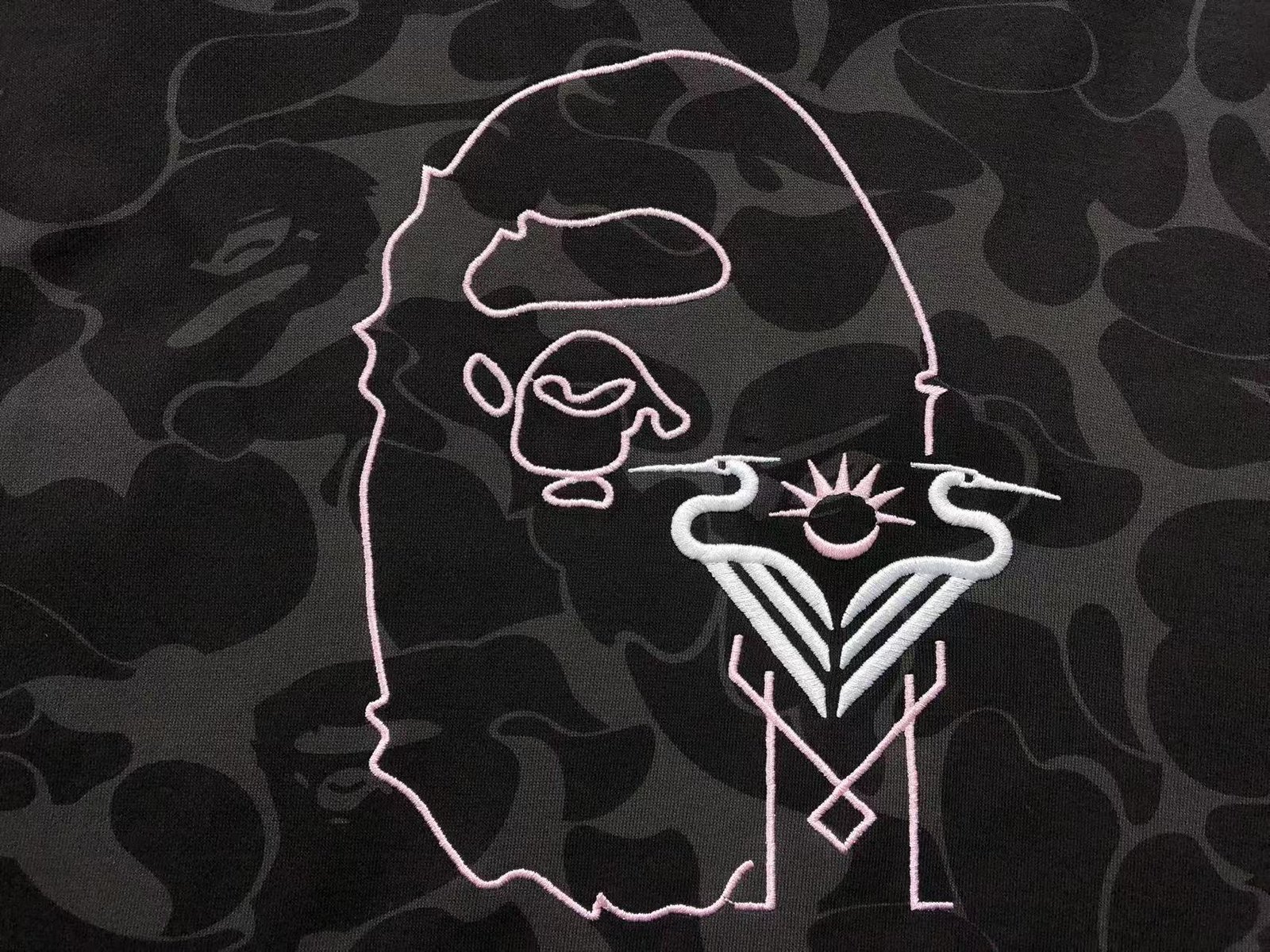 Bape Miami Black Hoodie - Image 4