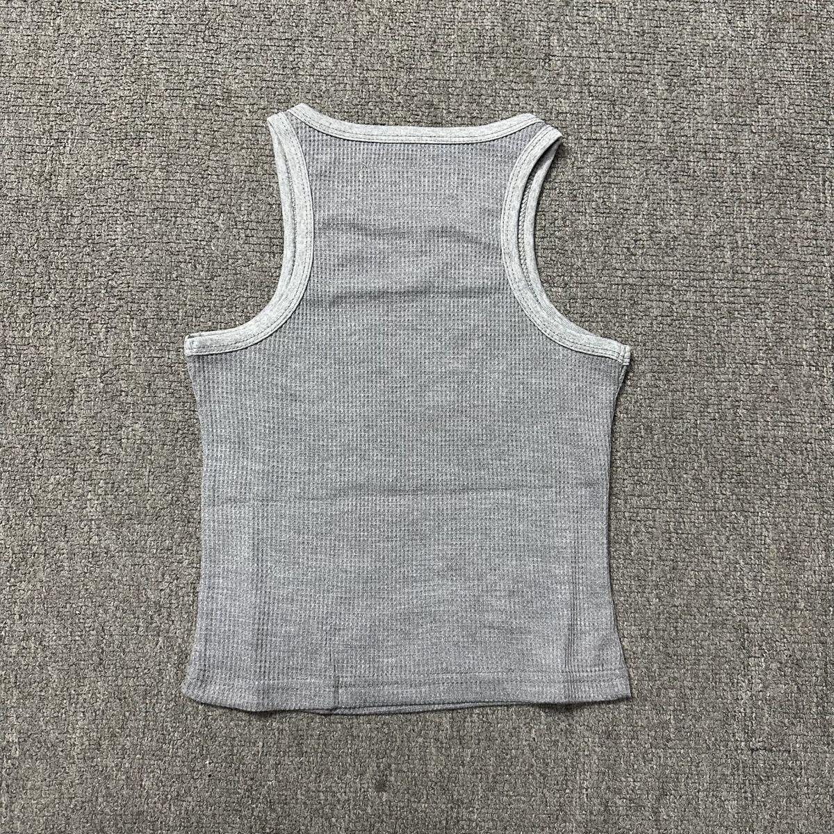 Corteiz Alcatraz Star Tank Top Grey - Image 4