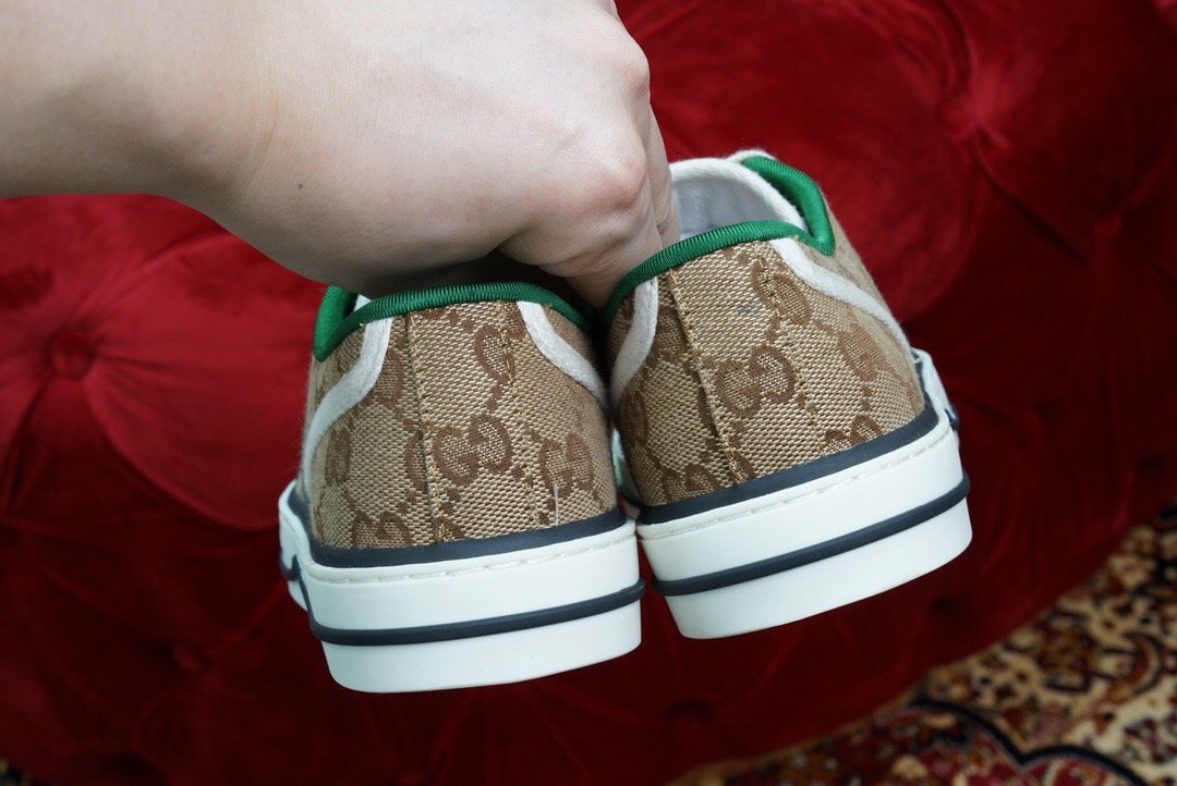 Gucci Tennis Logo Pattern Sneaker - Image 4