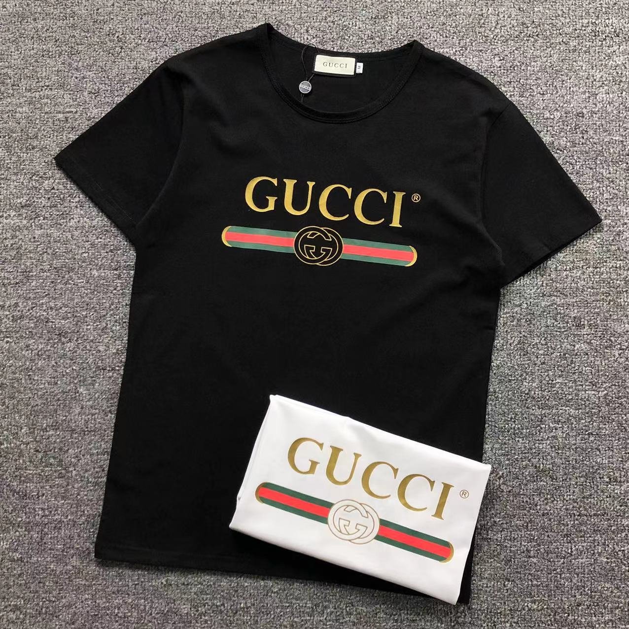 Gucci Logo Tshirt White - Image 4