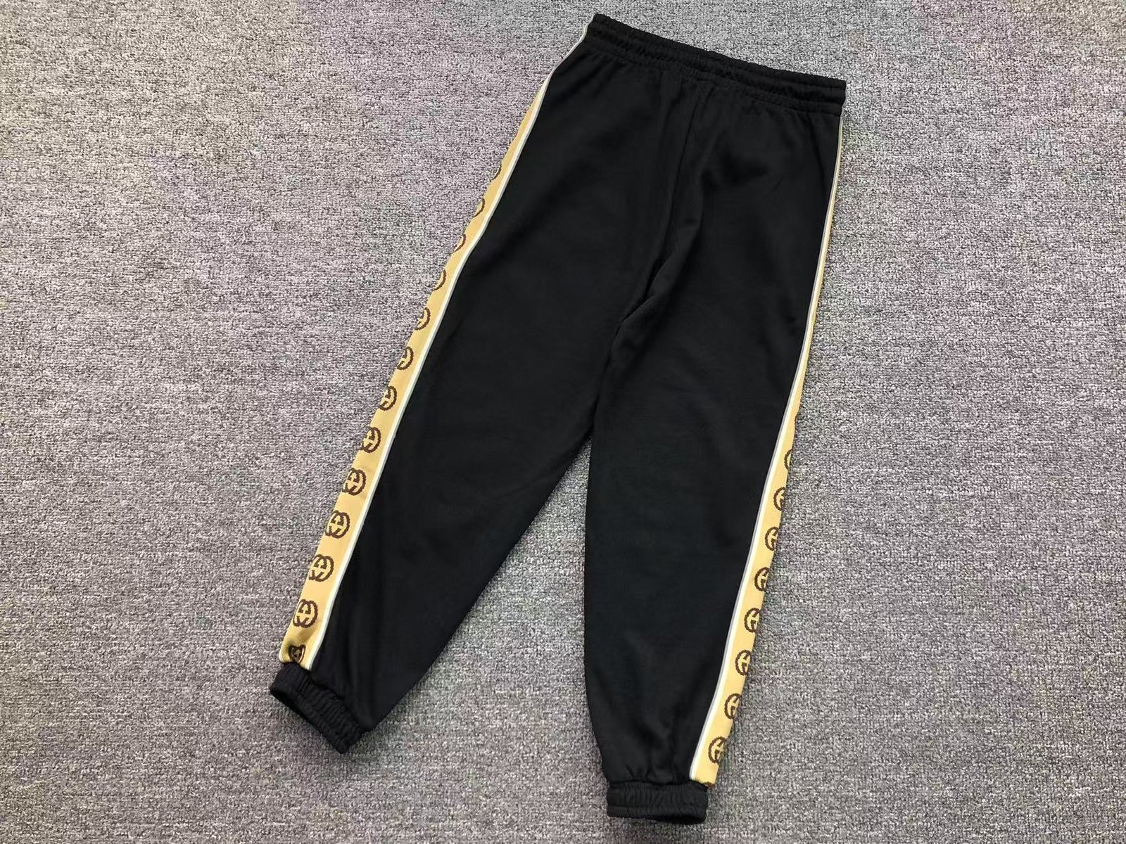 Gucci Logo Track Pants Black - Image 4