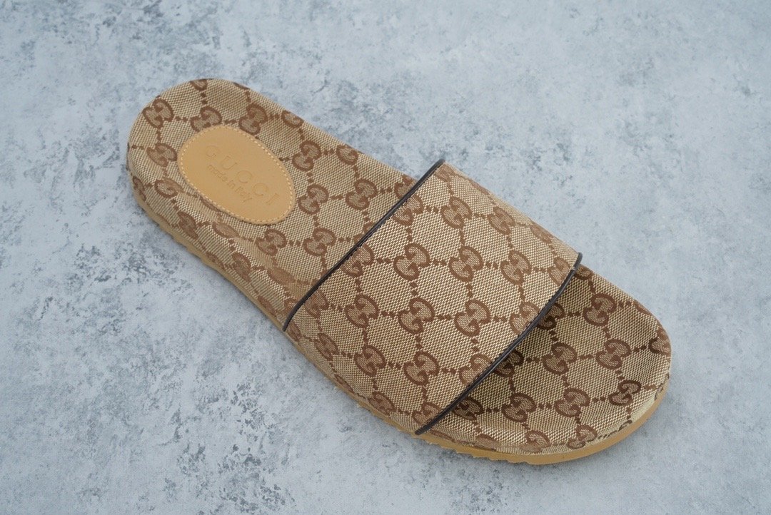 Gucci Logo Pattern Slide - Image 4