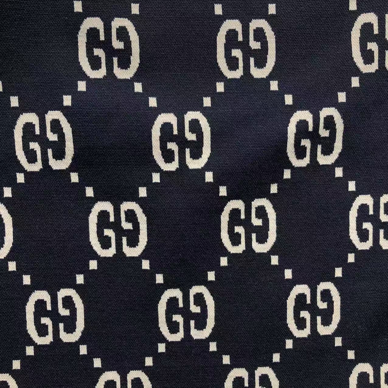 Gucci Embroidery Logo Shorts Black - Image 4