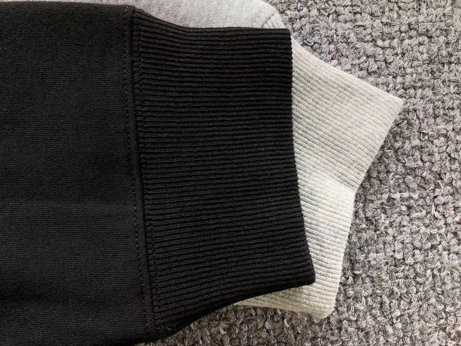 Nike x Stussy Washed Fleece Hoodie Grey - Image 4