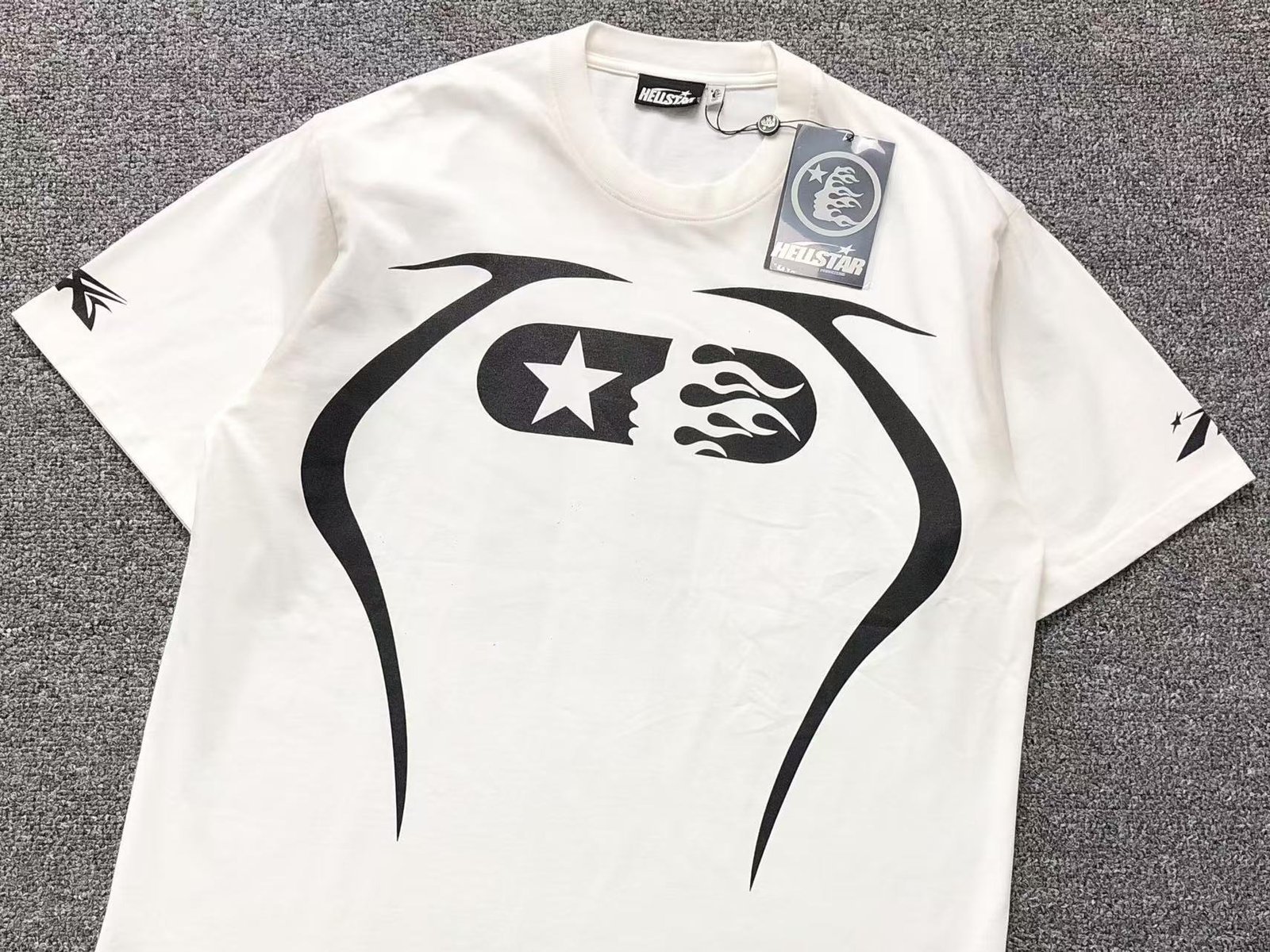 Hellstar Warm Up Tshirt White - Image 4