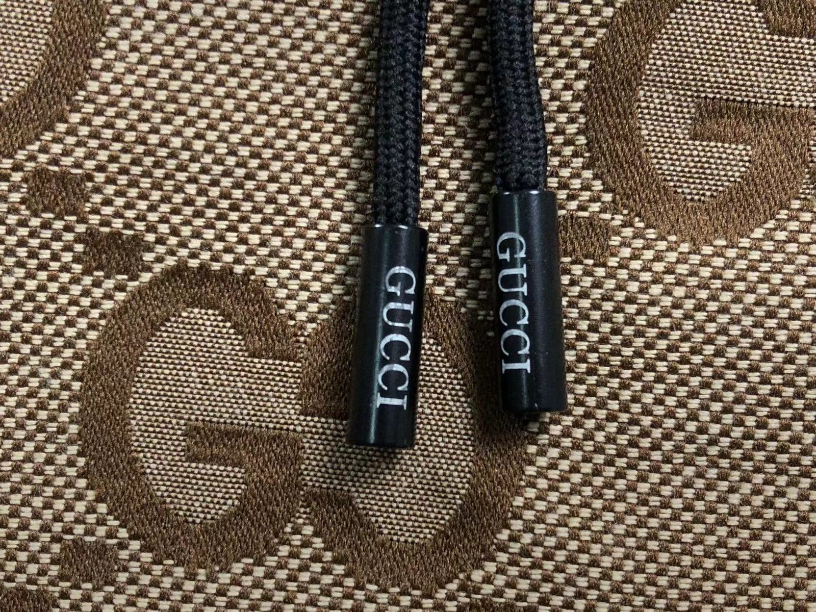 Gucci Pattern Logo Shorts Beige - Image 5