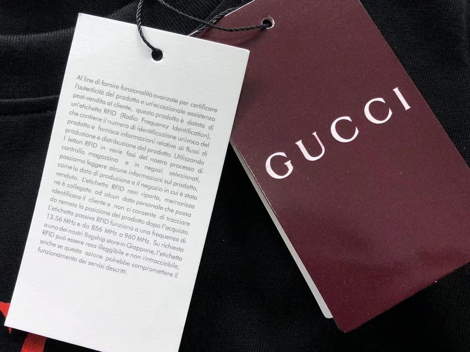 Gucci Logo Tshirt Black - Image 5