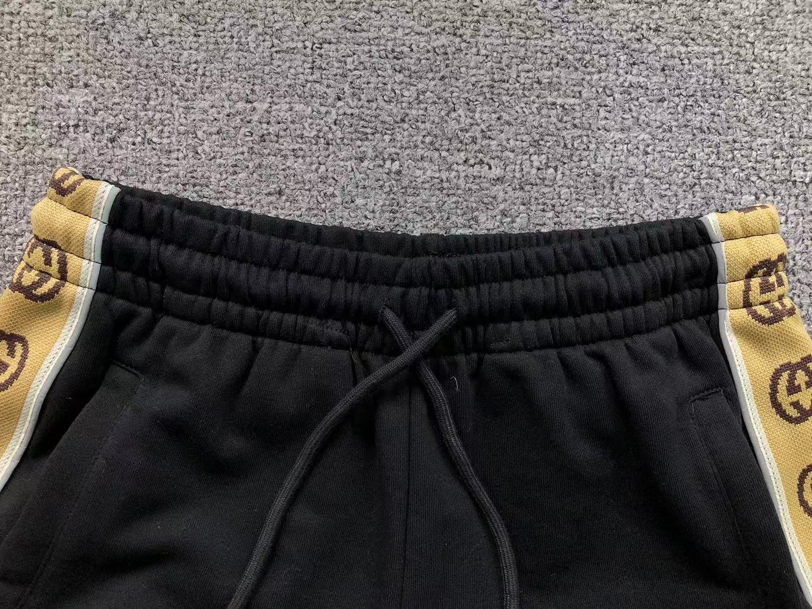 Gucci Logo Track Pants Black - Image 5